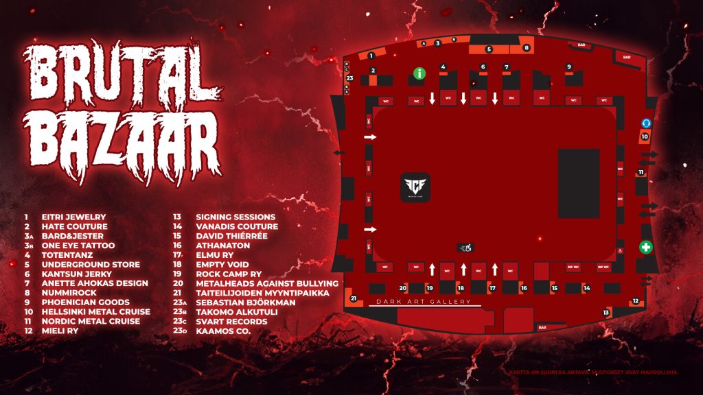 Brutal Bazaar kartta